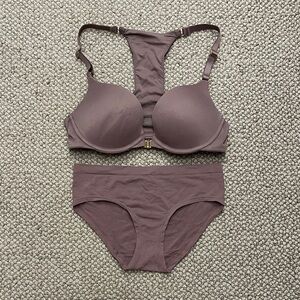 Joyspun Women's Mauve Bra/Panty Set